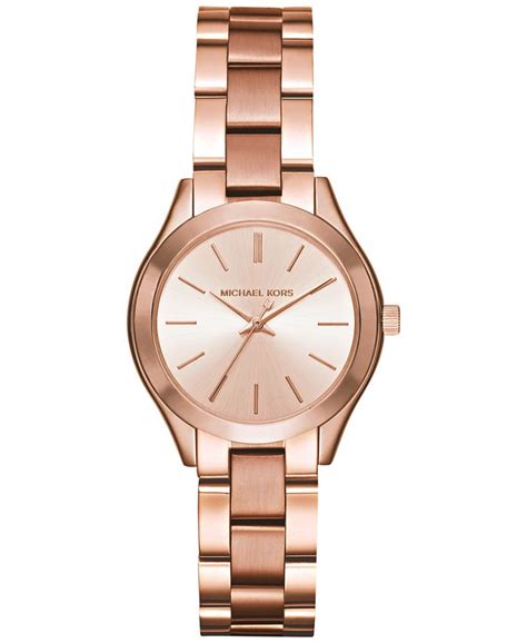 michael kors 3513|Michael Kors Mini Slim Runway Stainless Steel Watch .